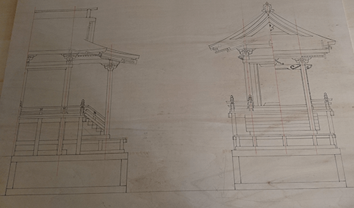 精緻な原寸図の作成のイメージ